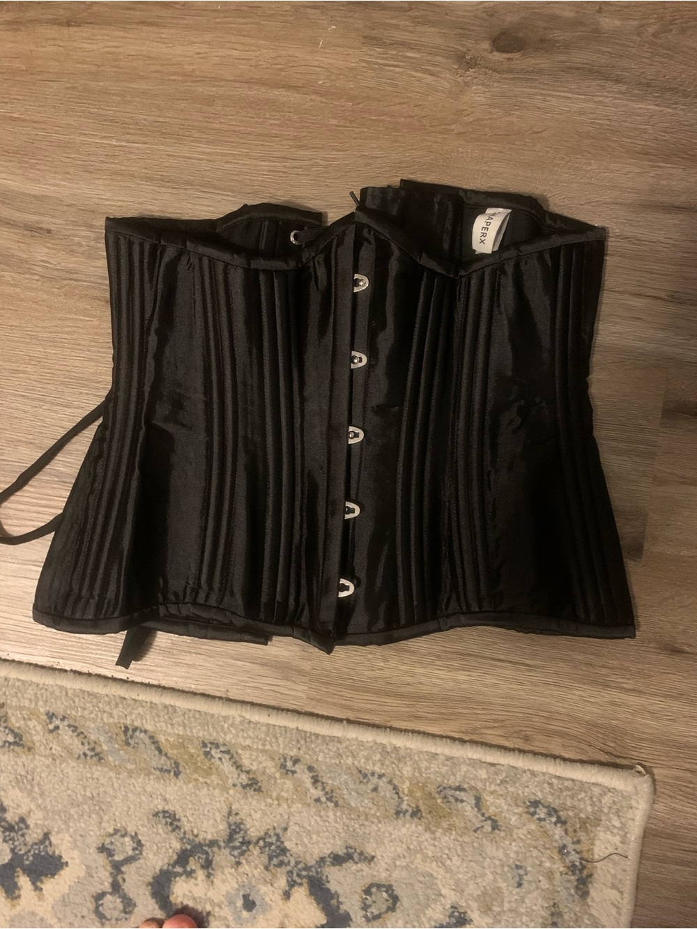 Black Waist Cincher Corset- SHAPERX - size M